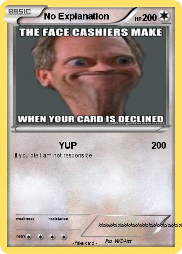 Pokemon No Explanation