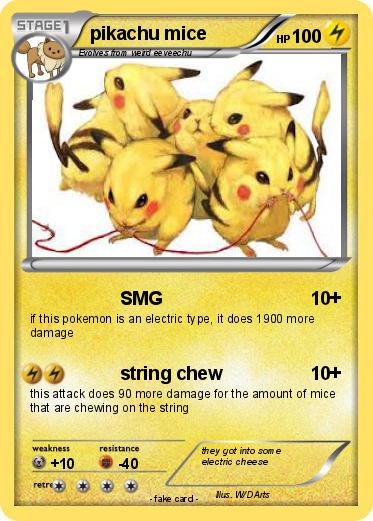 Pokemon pikachu mice
