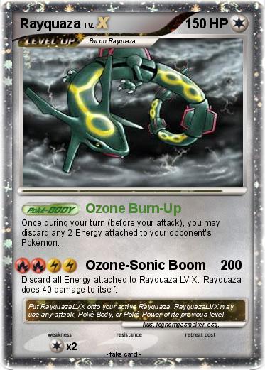 Pokemon Rayquaza