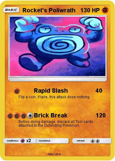 Pokemon Rocket's Poliwrath