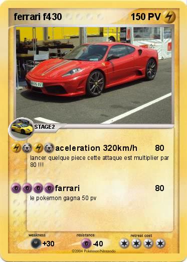 Pokemon ferrari f430 