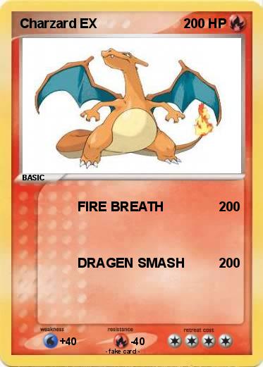 Pokemon Charzard EX