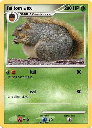 Pokemon fat tom
