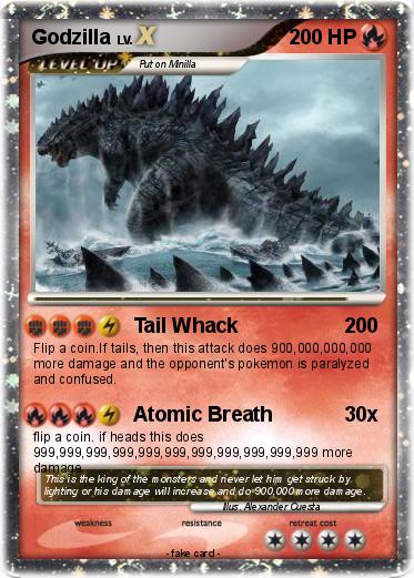 Pokemon Godzilla