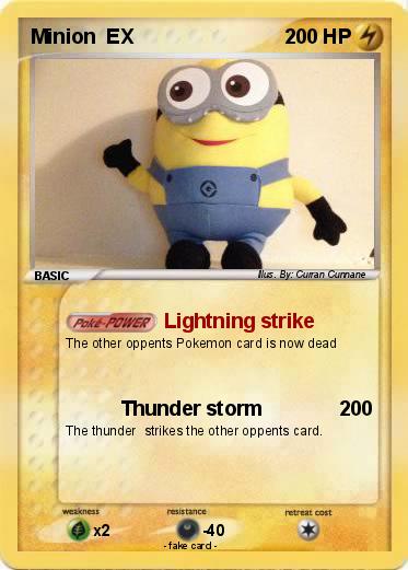 Pokemon Minion  EX
