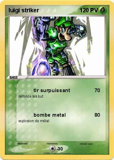 Pokemon luigi striker