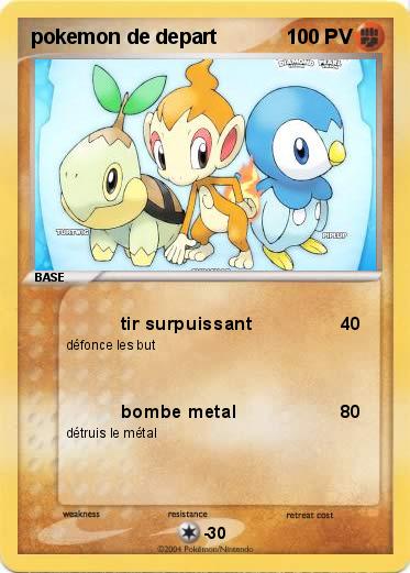 Pokemon pokemon de depart