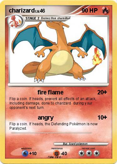 Pokemon charizard