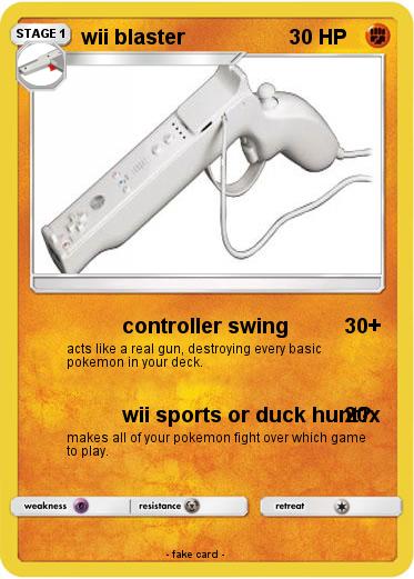 Pokemon wii blaster