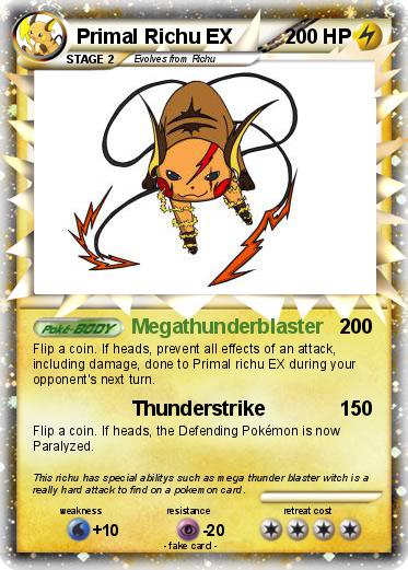 Pokemon Primal Richu EX