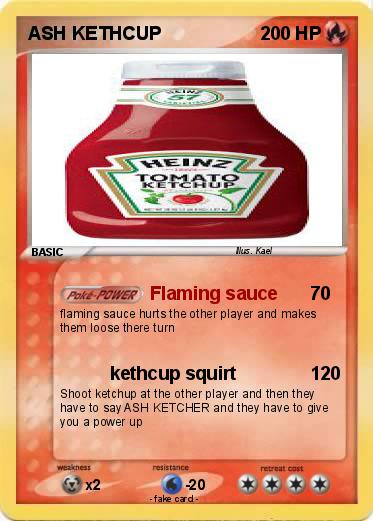 Pokemon ASH KETHCUP
