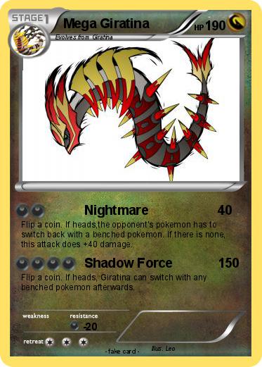 Pokemon Mega Giratina