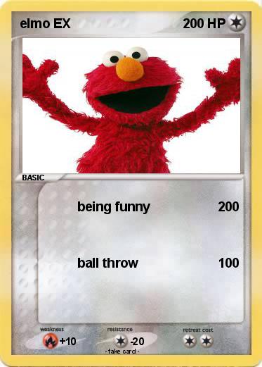 Pokemon elmo EX