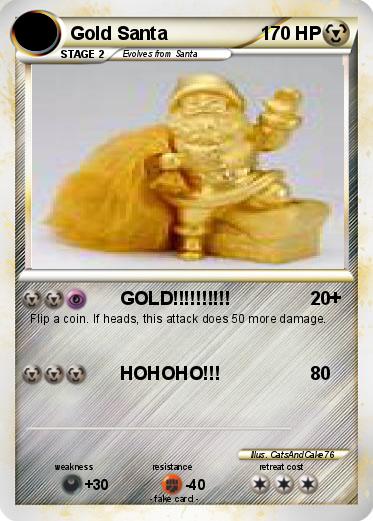 Pokemon Gold Santa