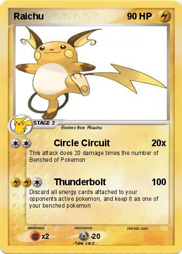 Pokemon Raichu