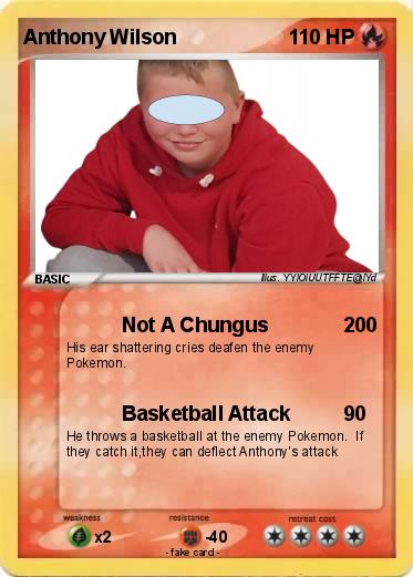 Pokemon Anthony Wilson