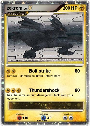 Pokemon zekrom
