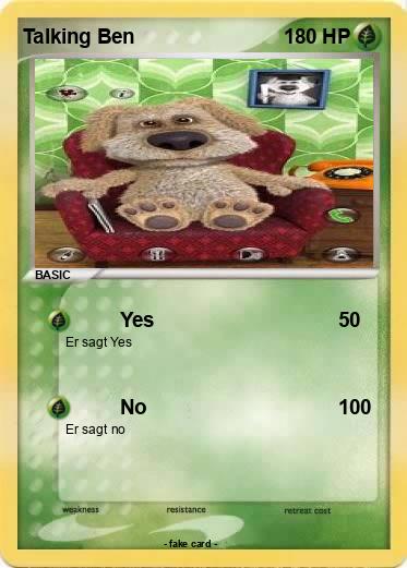 Pokemon Talking Ben