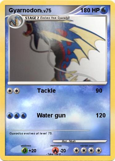 Pokemon Gyarnodon
