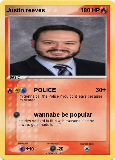 Pokemon Justin reeves