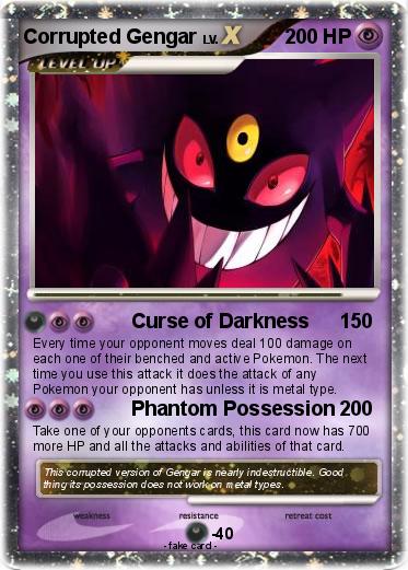 Pokemon Corrupted Gengar