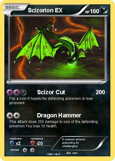 Pokemon Scizorion EX