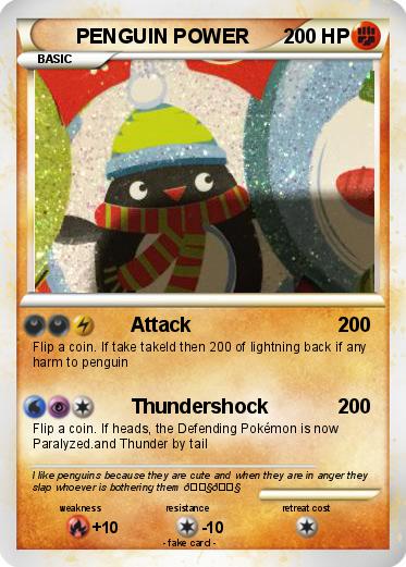 Pokemon PENGUIN POWER