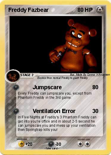 Pokemon Freddy Fazbear