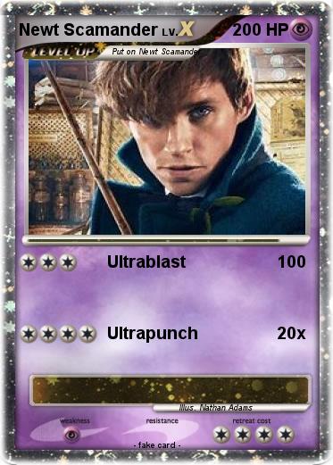 Pokemon Newt Scamander
