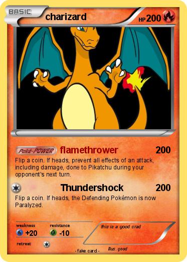 Pokemon charizard