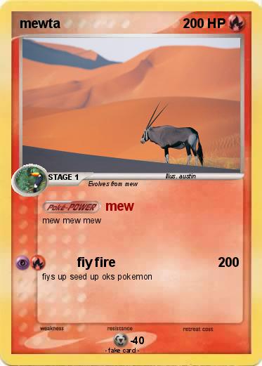 Pokemon mewta
