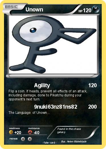 Pokemon Unown