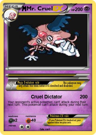 Pokemon Mr. Cruel