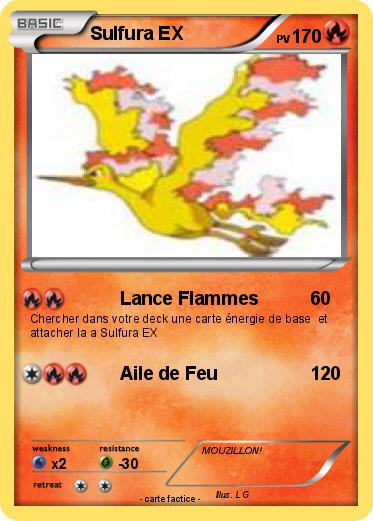 Pokemon Sulfura EX