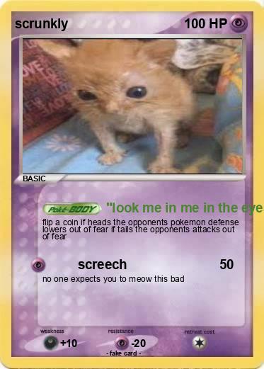 Pokemon scrunkly