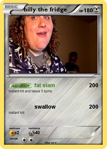 Pokemon billy the fridge