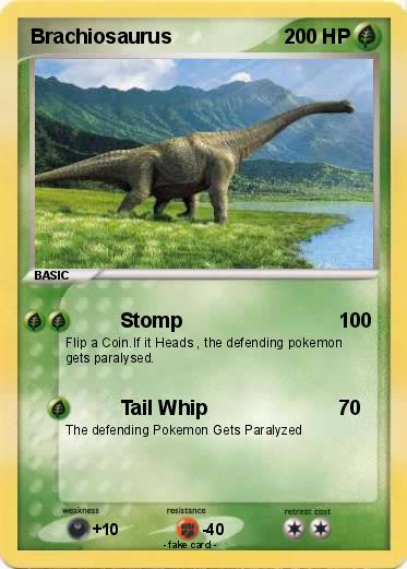Pokemon Brachiosaurus