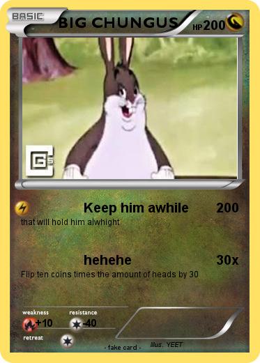 Pokemon BIG CHUNGUS