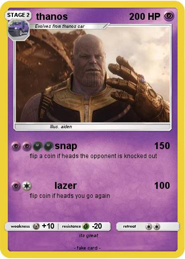 Pokemon thanos