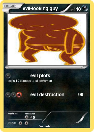 Pokemon evil-looking guy