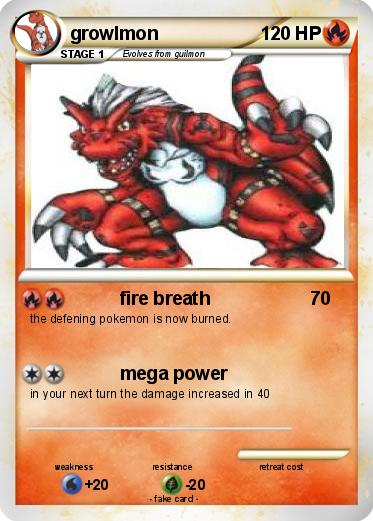 Pokemon growlmon