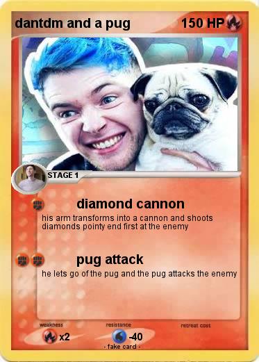 Pokemon dantdm and a pug
