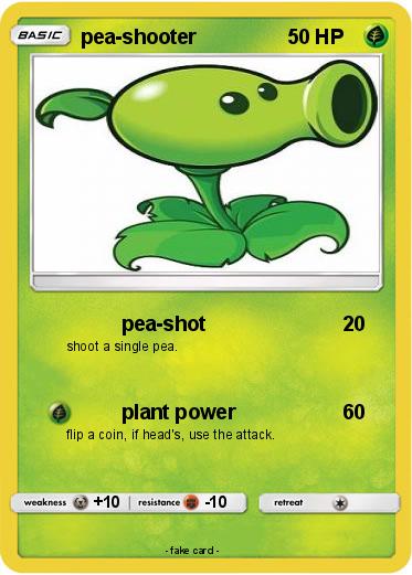 Pokemon pea-shooter