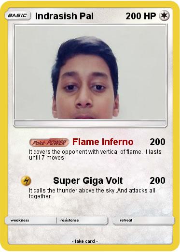 Pokemon Indrasish Pal