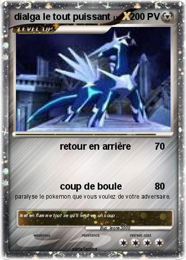 Pokemon dialga le tout puissant