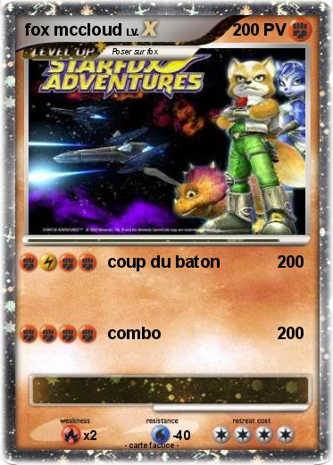 Pokemon fox mccloud