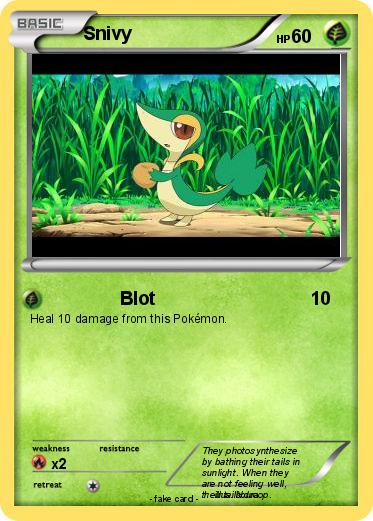 Pokemon Snivy