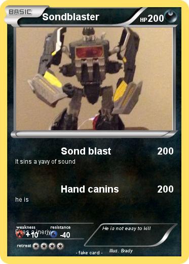 Pokemon Sondblaster