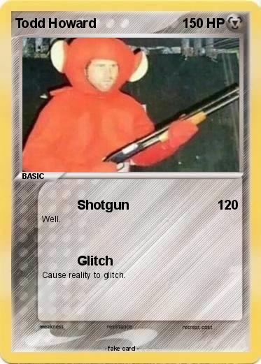 Pokemon Todd Howard