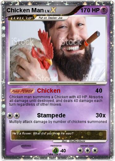 Pokemon Chicken Man